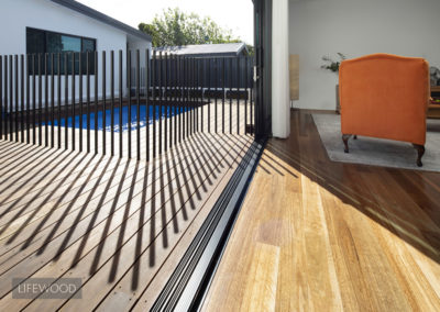 Spotted Gum Timber Flooring Entry Area