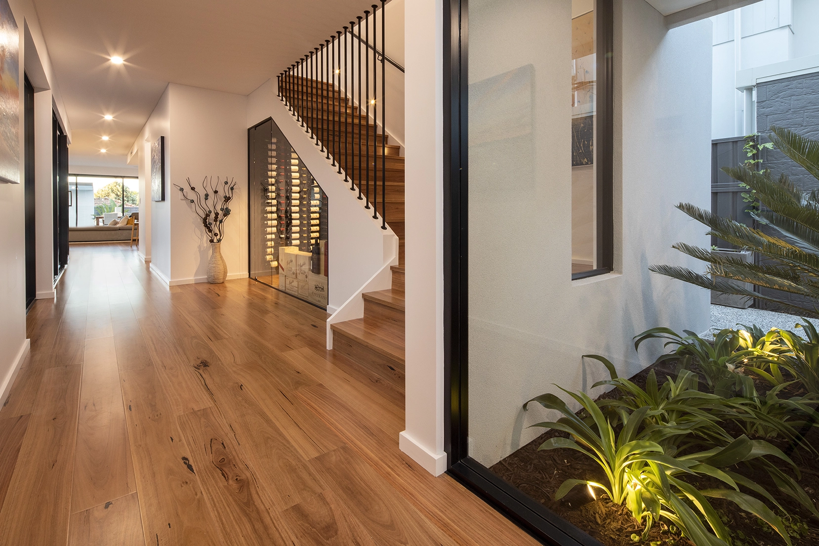 Grey Ironbark Flooring Staircase